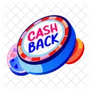 Cashback-Geld  Symbol