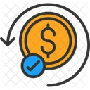 Cashback Money Back Transaction History Icon
