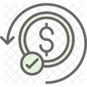 Cashback Money Back Transaction History Icon