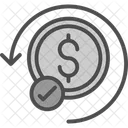 Cashback Money Back Transaction History Icon