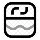 Cashew Brownie Food Sweet Icon