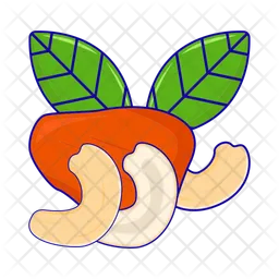 Cashew nuts  Icon