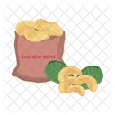 Cashew Nuts Peanuts Nuts Icon