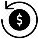 Geldzufluss Geldfluss Geldabfluss Symbol