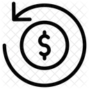 Geldzufluss Geldfluss Geldabfluss Symbol