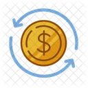 Cashflow-Münze  Symbol