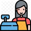 Cashier Machine Shop Icon