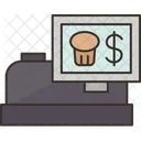 Cashier Payment Counter Icon