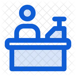 Cashier Counter  Icon