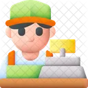 Cashier Payment Machine Icon