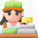 Cashier Payment Machine Icon