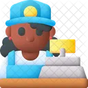 Cashier Payment Machine Icon