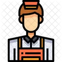Casgier Cashier Cash Receiver Icon