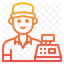 Cashier Clerk Avatar Icon