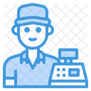 Cashier Clerk Avatar Icon