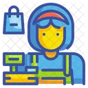Cashier Shop Job Icon