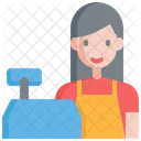 Cashier Machine Shop Icon
