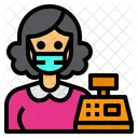 Cashier Clerk Occupation Icon