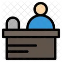 Cashier Ticket Window Icon