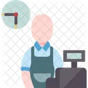 Cashier Job  Icon