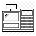 계산원 기계  아이콘