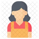 Cashier Woman  Icon