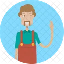 Cashierman Character Profession Icon