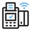 Cashless Payment Credit Card Transaction Icon
