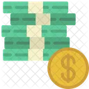 Cashnote Stack  Icon