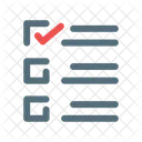 Casilla De Verificacion Marca Lista De Verificacion Icono