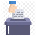 Mesa De Trabajo Votacion Democracia Icono