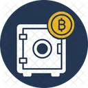 Casillero Casillero De Bitcoin Almacenamiento De Bitcoin Icon