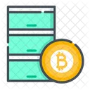 Casillero De Bitcoin Mineria De Bitcoin Bitcoin Icono