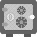 Casillero de bitcoins  Icono