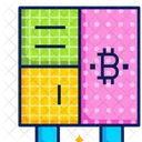 Casillero de bitcoins  Icono