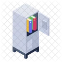 Casillero de libros  Icono