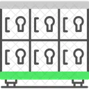 Casillero de oficina  Icono