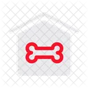 Casa De Cachorro Canil Casa Para Animais De Estimacao Ícone