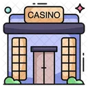 Casino Commercial Building Architecture Icon