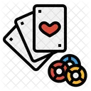 Poker Casino Tarjeta Icono