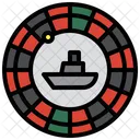 Casino Roulette Bet Icon