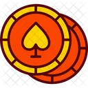 Casino Chips Game Icon