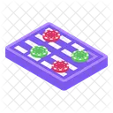 Poker Chips Gambling Casino Game Icon