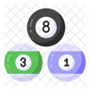 Pool Balls Casino Billiard Balls Cue Balls Icon