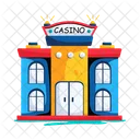 Casino Building Casino Center Casino House 아이콘