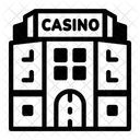 Casino Building Architecture Structure Icon