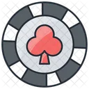 Casino chip club  Icon