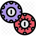 Casino Chips Gang Icon