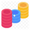Poker Chips Chips Stacks Casino Chips Stack Icon