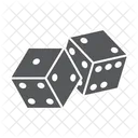 Casino dice  Icono